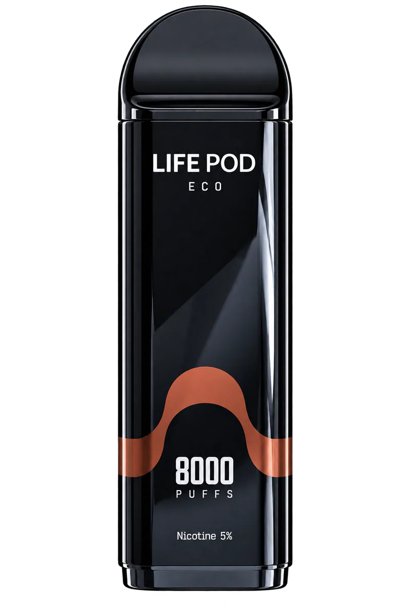 Cartucho refil Life Pod 8K 8000 puffs compatível Life Pod 1 e 2