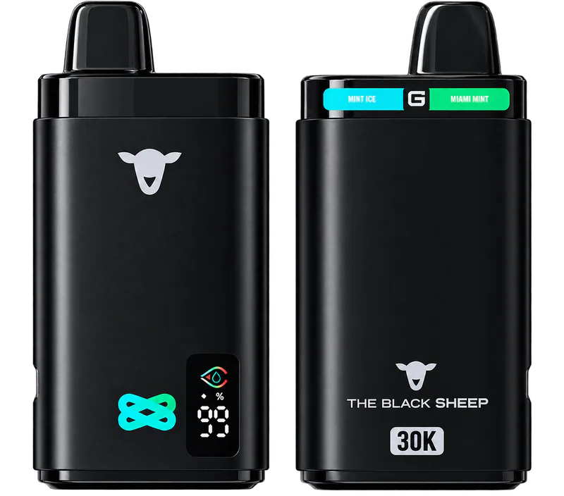 Pod descartável Black Sheep Dual Flavor 30K 30000 puffs dois sabores